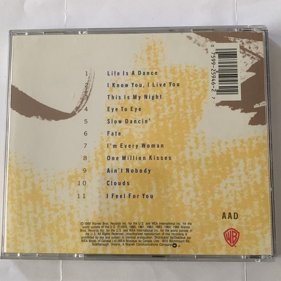 3 for $15 bundle CD Chaka Khan Life is a Dance - Picture 2 of 2